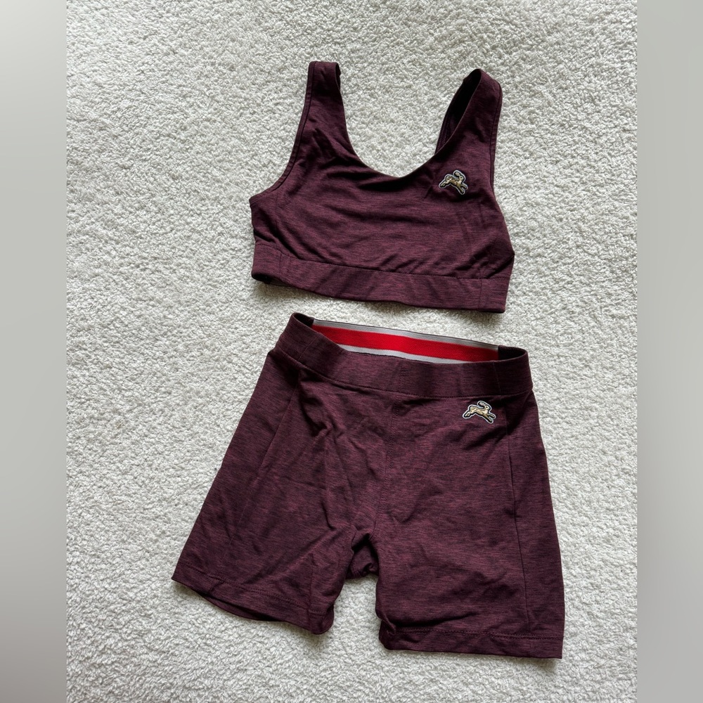 Tracksmith Session Set - Tight Shorts and Bra